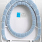 3pc Universal Toilet Seat Velvet Coral Toilet Cover Winter Toilet Cushion Cover Household Closestool Mat Seat Case Lid Cover