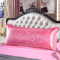 Double Pillow Couple Lengthen Plus Pillow Neck Pillow Long 1.2M Jacquard Pillow Free Pillowcase