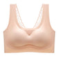 Seamless Beautiful Back Bra Sports Underwear Women's Vest Bra Gather No Steel Ring Breathable Thin Section Breast-receiving Bra