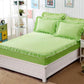 Skin-friendly Printing Mattress Protector Three-piece Set of Cotton Bedspread and Pillowcase Bedding