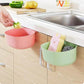 3Pcs Wall-mounted Trash Can Sink Storage Box Kitchen Cabinet Door Hanging Trash Can Plastic Storage Box Trash Basket Kitchen Organizer