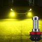 H8 220W Super Bright Headlight LED Seven Color Car Front Fog Light Natural/ Strobe Light Car Light Bulb