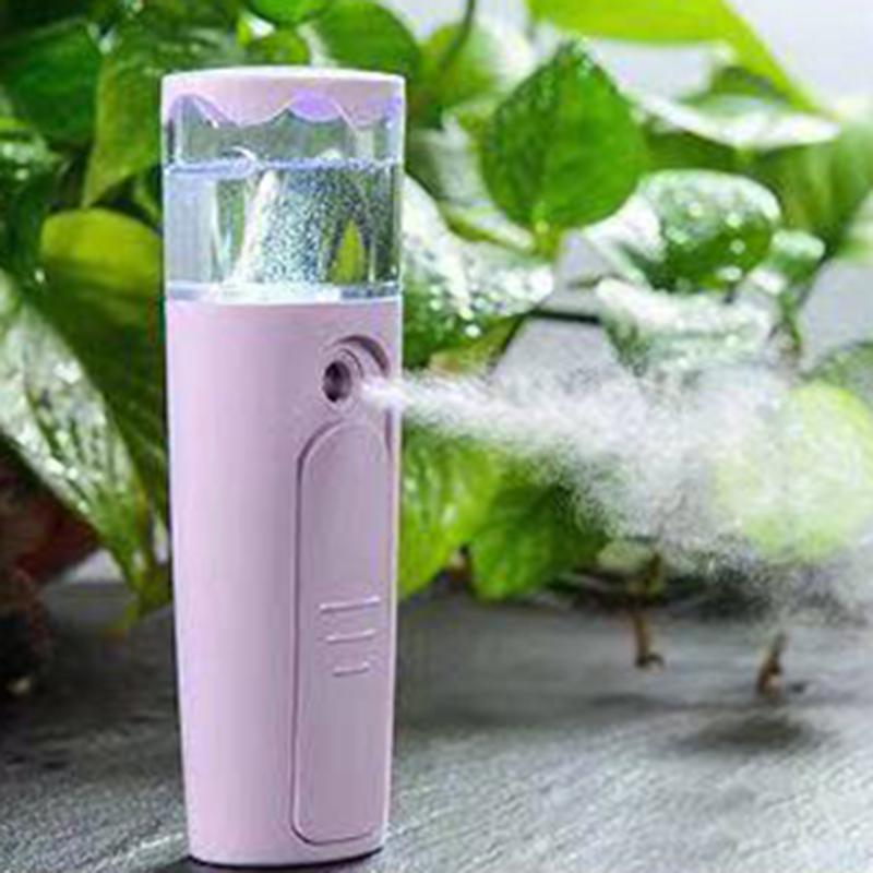 Nano Spray Hydrating Instrument Charging Treasure Dual-purpose Portable Facial Humidification Beauty