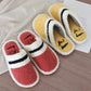 Men's and Women's Autumn and Winter Couple Cotton Slippers Sweet Warm Woolen Non-slip Slippers