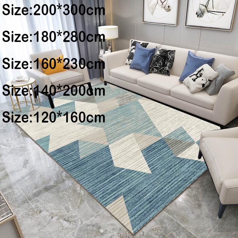 Room mat European style living room carpet coffee table sofa cushion home bedroom