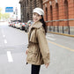 Autumn and Winter Plus Velvet Thicker Pie To Overcome Short Loose Loose All-match Jacket Fashion Temperament Female Jacket