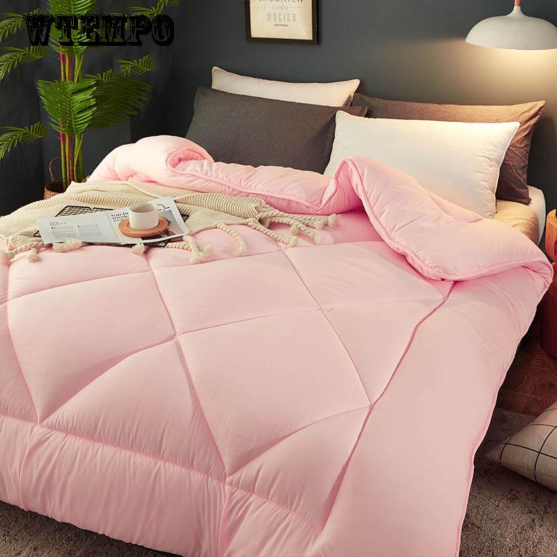 Quilted Quilt Fashion Print By Bedding Quilt Comfort Thickening Warm Core Home Dormitory