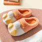 Women Winter Thick Soled Household Warm Slippers Cute Cartoon Non-slip Indoor Bedroom Slippers