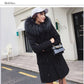 Women Retro Faux Fur Parka Coats Outwear Long Warm Overcoat Girl