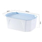 Desktop Storage Box Clothes Toy Plastic Finishing Box Household Clothing Storage Box with Cover Large Storage Box