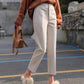 Woolen Pants Women's Tide Ins Autumn and Winter Models High Waist Loose Feet Carrot Pants Nine-point Straight Suit Women's Pants