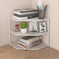 Bookcase Corner Shelf Simple Desk Corner Corner Cabinet Bay Window Desktop Triangle Corner Bookcase Storage Rack
