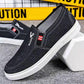 Men's Spring Canvas Shoes Old Beijing Cloth Shoes Dad Flat Comfortable Driving Shoes Slip-on Casual Shoes Husband Shoes