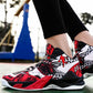 Women Mesh Sneakers Wear-resistant Basketball Shoes Deodorant Comfortable Outdoor Running Shoes
