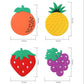 1pcs/2pcs/4pcs Cartoon Fruit Cute Table Mat Silicone Mat Non-slip Anti-scalding Coaster