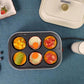800W Electric Bakeware Frying Egg Machine Flat Bottom Frying Pan Kitchen Supplies Baking Pan for Family