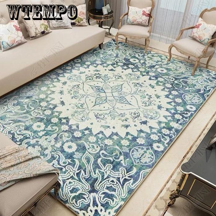 Nordic Style Carpet Geometric Rug Living Room Bedroom Bathroom Computer Chair Floor Mats