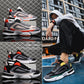 Casual Color Matching Men's Shoes Male Student Fashion Sneakers Breathable All-match Korean Running Shoes