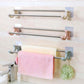 Bathroom Towel Rack Stainless Steel Bathroom Toilet Kitchen Storage Storage Rack Hanging Hook Towel Pole