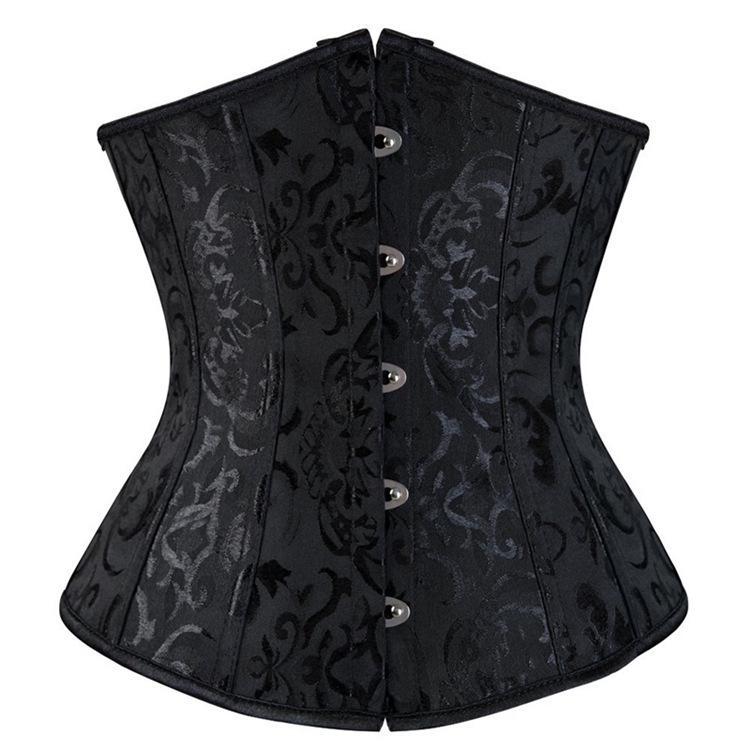 Top Corsets and Bustiers Black Floral Lace See Through Bustier Bra Sexy Clubwear Underwire Bustier