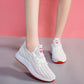 Spring Summer Women's Sports Shoes Breathable Lightweight Casual Shoes Mesh Shoes Sports Soft Bottom All-match