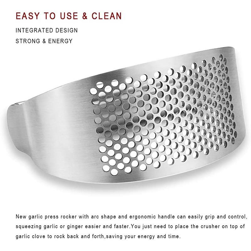 Kitchen Manual Ginger Mincing Masher Garlic Press Chopper Crusher Garlic Grinder