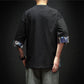 Spring and Autumn Round Neck T-shirt Half-sleeved Sweater Korean Version of The Pullover Bottoming Shirt Student Sweater Casual Men's Top