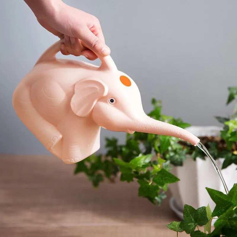 Garden Plastic Elephant Watering Can Gardening Tool Plant Outdoor Irrigation Watering Pot Jug