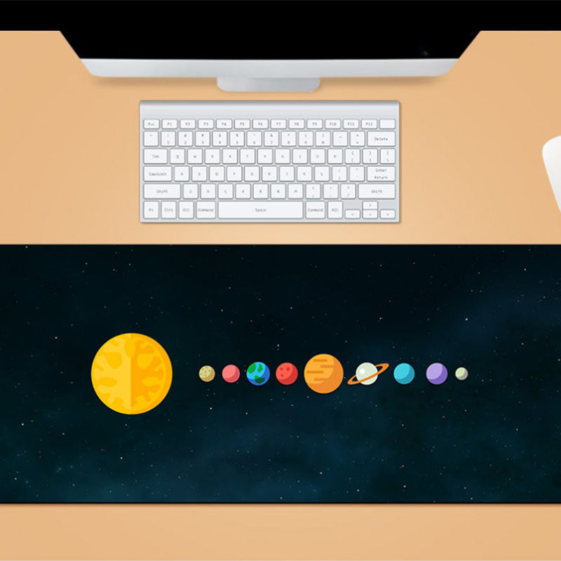 Oversized Game Mouse Pad Planet Starry Sky Anime Cartoon Cute Creative Table Pad Keyboard Pad Personalized Customization