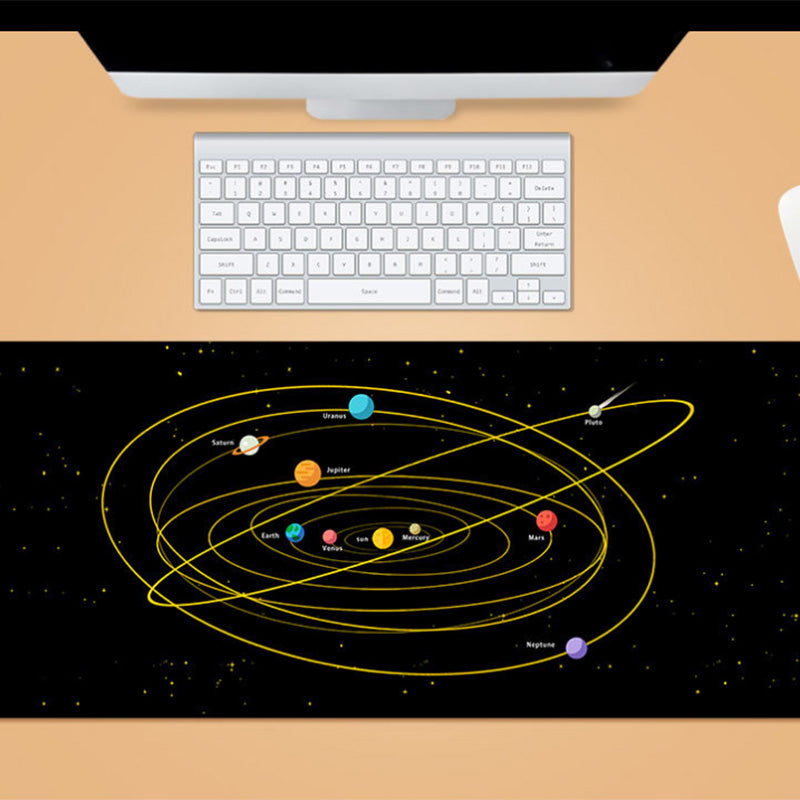Oversized Game Mouse Pad Planet Starry Sky Anime Cartoon Cute Creative Table Pad Keyboard Pad Personalized Customization