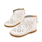 Summer Leather Sweet Fashion Sandals Kids Boots Baby Shoes Hollow Princess Shoes