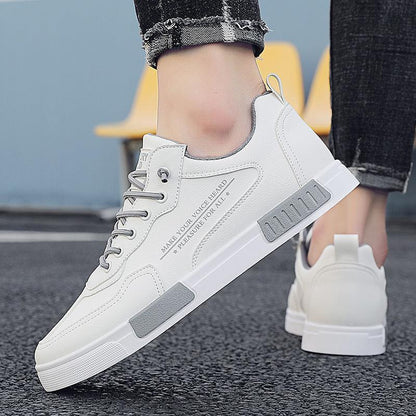 Summer New Sports and Leisure Shoes Men's Breathable All-match White Shoes
