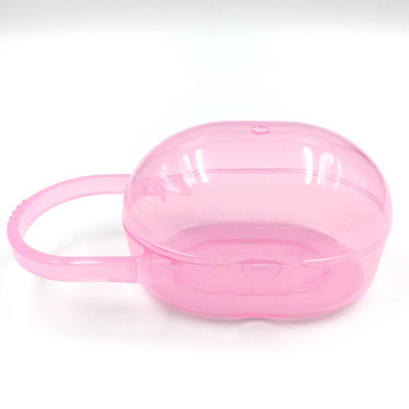 1pc Portable Baby Solid Pacifier Box Kids Feeding Nipple Elliptical Case Holder Newborn Trave