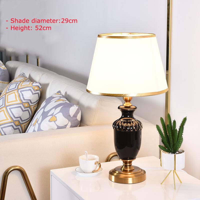 Modern Table Lamp Bedroom Bedside Creative Desk Lamp Light Simple Home Warm Retro Table Light