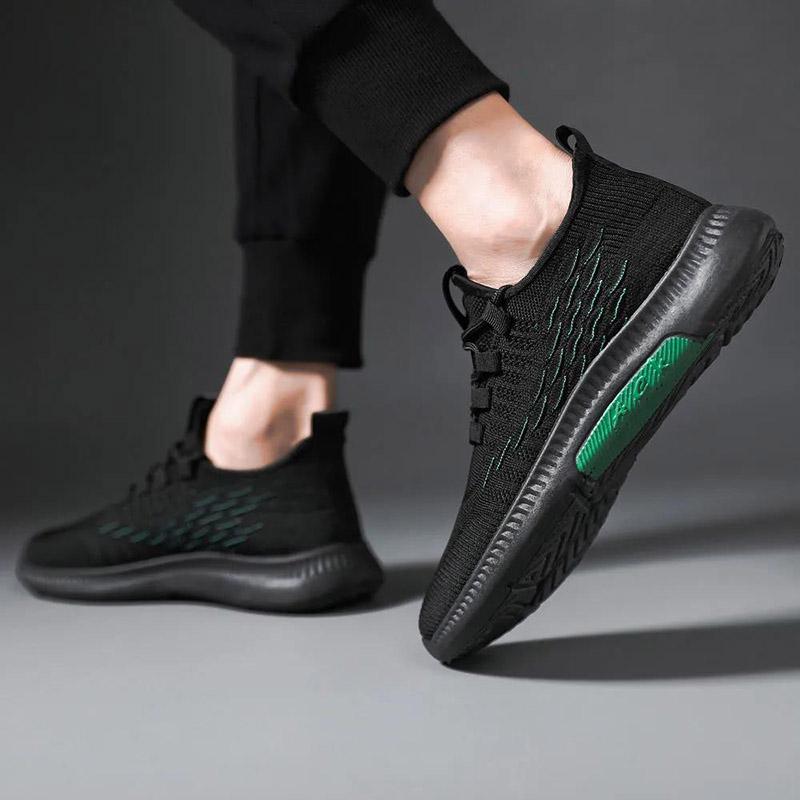 Men's Spring and Autumn Non-slip Breathable Thin Mesh Men's Shoes All-match Running Shoes Sneakers