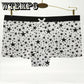 6 Pcs/Lot Women Underwear Shorts Boxers Cotton Panties Ladies Knickers Print Stars Low-Rise