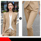 Spring and Autumn Suit Two-piece Suit Temperament Business Wear Fashion Casual Work Wear Formal Jacket Women