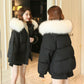 Women's Short Cotton Coat Students Loose Fashion Casual Cotton Coat Thick Bread Coat