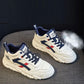 Spring Autumn Leather White Shoes Sports Shoes Casual Shoes College Style All-match Platform Shoes Women