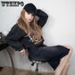 Denim Skirt Autumn Solid Color Zipper Mid Waist Cowboy Skirt Package Hip Knee Length A-line Slim Skirts