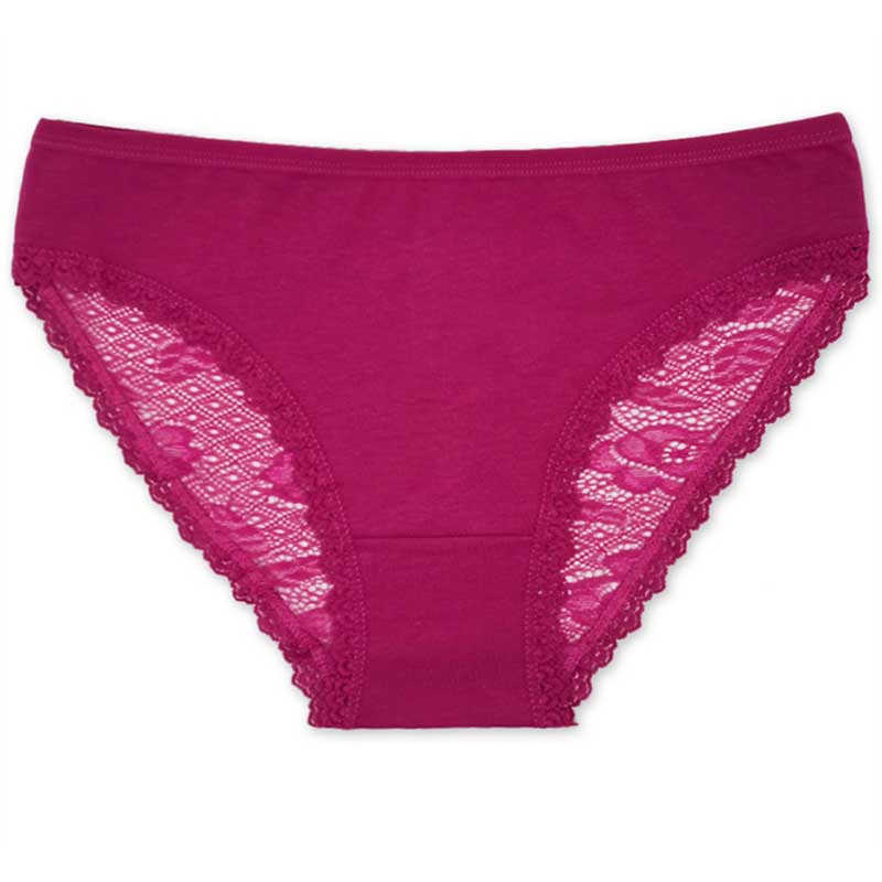 Women's Underwear Cotton Lace Briefs Comfortable Breathable Sexy