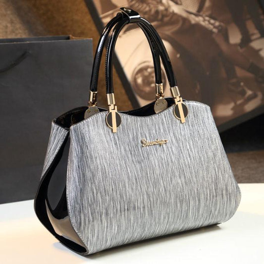 Handbag Women Evening Bags Patent Leather Shoulder Bag Female Crossbody Bag Handbag Casual Tote Bags