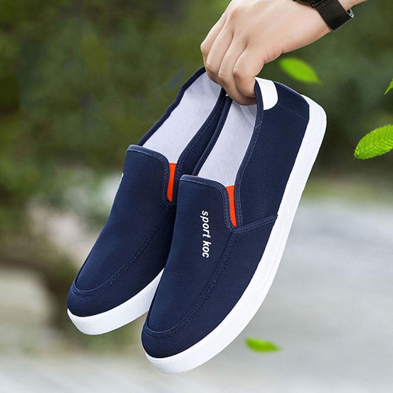 Old Beijing Men's Cloth Shoes Shoes Non-slip Wear-resistant Low-top Canvas Men's Shoes