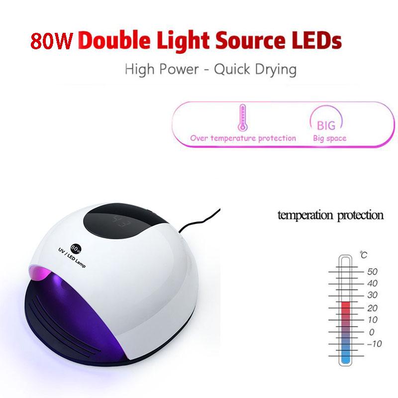 UV Led Lamp Nail Dryer Nail Art Tools Drying LED Gel Nail Lamp Gel Polish Manicure Machine