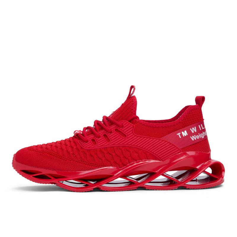 Blades Men's Shoes Flying Woven Breathable Casual Sports Shoes Wild Soldier Travel Running Shoes