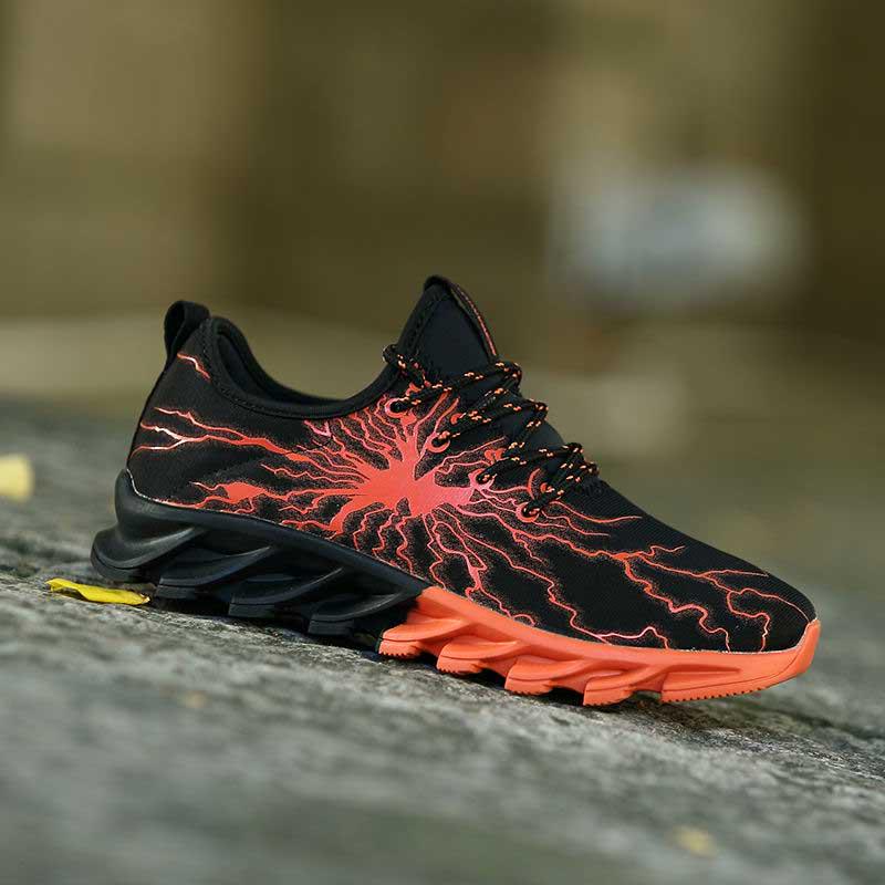 Size 36-45 Summer Men Sneakers Lightweight Breathable Basketball Running Shoes Student Deodorant Mesh Blade Shoes