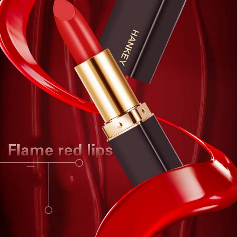 Matte lipstick sexy red waterproof lipstick Non-stick cup naked bullet lipstick lipstick women