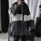 Sweater Cardigan Coat Men's Loose Stitching Color Thickened Knitted Cardigan Coat Warm and Comfortable Breathable Men's Sweater