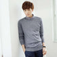 Men Fashion Pullovers Slim Fit Warm Sweater Jumpers Knitwear Autumn Winter O-Neck Clothes