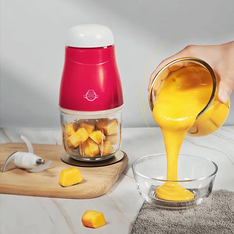 Household Electric Food Supplement Machine Mini Food Machine Squeezing Fruit Juice Stirring Rice Paste Mashing Meat Grinder
